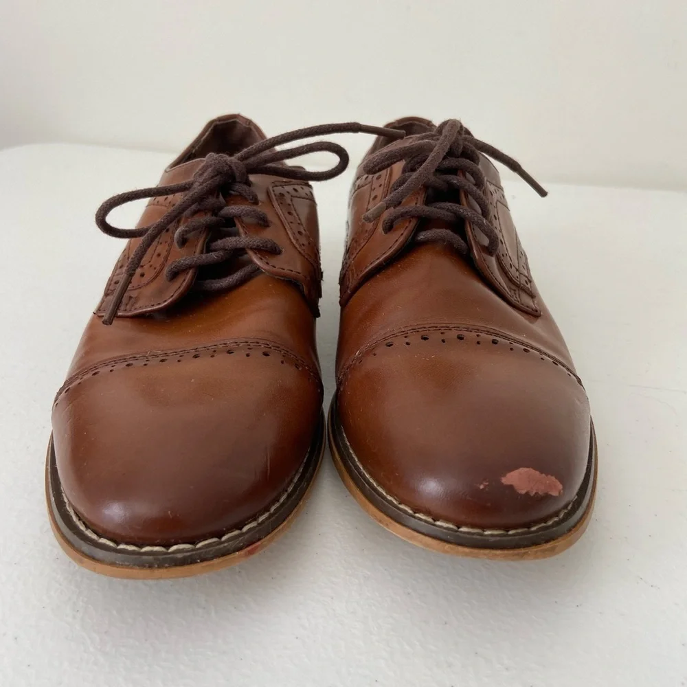 Stacy Adams boy’s Dickinson Oxford‎ lace up shoes — size 1